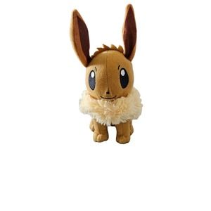 Pokemon Plush Eevee 9” Stuffed Animal Toy Nintendo TOY FACTORY 2019